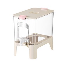 防摔雙頭冷水壺, 粉色單龍頭, 1套, 1L