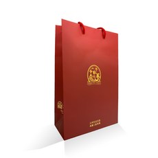 振興高麗人蔘 高麗人蔘茶100入組 - 滋補養生、方便攜帶、增強體力, 1個, 100入禮盒+提袋+送養氣飲2瓶