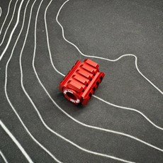 BASE 550 Rail Knob 戰術魚骨旋鈕 B02 (適用Soto ST-310/340), 紅色, 1個