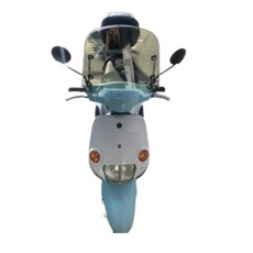 新北新莊箱架屋 小PC風鏡附腳架，通用型機車擋風鏡，耐衝擊塑鋼材質，有效防風沙碎石, 小PC透明風鏡-附鎖把手支架組, 1套