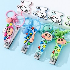 짱구 캐릭터 입체 손톱깍이 디자인랜덤발송 발톱깍이 네일케어 손톱정리, 1개, 디자인랜덤