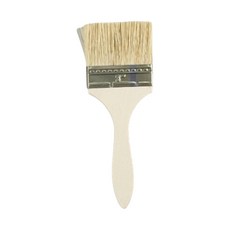 비브랜드 풀붓 중형 6.8cm 나무 손잡이 평붓, 1개