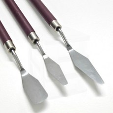 페인팅 아트 나이프 미술용 스패츌러 칼 그림 그리기 도구, 1개, 슬림대형