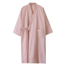 家居服 雙層紗布睡袍 日式風格