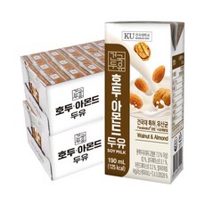 건국 호두아몬드두유 190ml 24개입 2개