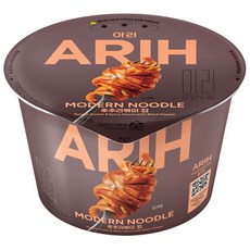 팔도 아리 모던누들 후추라볶이 컵 130g, 1개