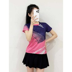 배드민턴복 세트 슈트 탁구복 여성 경기복 반팔