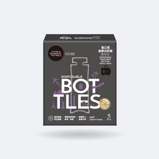 六甲村 寬口拋棄式奶瓶補充包 方便衛生 輕巧易攜帶的母嬰用品, 1個, 透明