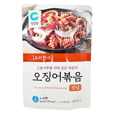 청정원 요리한수 오징어볶음양념, 140g, 1개