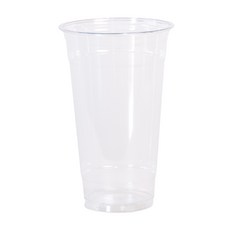 리밀 22온스 대용량 엑스라지 투명 아이스컵 92파이 PET 카페 업소용 테이크아웃 일회용컵, 1개, 100개입, 650ml