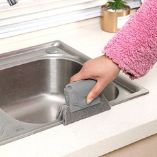 클린홈 창틀 틈새수세미(그레이) / 욕실 주방청소, 1개