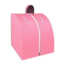 可折疊汗蒸箱，遠程遙控，多種顏色可選, 粉色, 2L9檔智能薰蒸儀