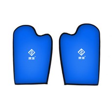 冰帽醫用冰袋手套腳套冰敷化療後脫髮手足麻木腫脹燒燙傷冷敷降溫, 1個, 手套一雙(藍色)