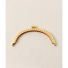 퀼트스타 [패턴증정]쁘띠에뜨왈 둥근메탈프레임_12cm 골드, 1개