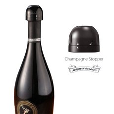 AEROMAN CLASSIC 紅酒專用鎖酒塞 香檳氣泡酒塞 葡萄酒真空保鮮塞 交換禮物 聖誕禮物, 1個, 香檳鎖氣專用塞