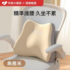 ROMSUN 腰部支撐靠墊 精準護腰 久坐不累, 人體工學 - 支撐護腰 典雅米
