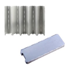 WSstore 10단 버너 바람막이 버너가림막, 단일, 1개