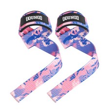 運動引體向上輔助腰帶健身單槓力量訓練握力腰帶硬拉帶男女適用，助力健身訓練，提升握力，安全可靠, 紫色花朵, 1個