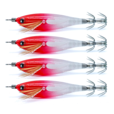 레이저에기 쭈꾸미 갑오징어 문어 수평에기 55mm, 1세트, 5.5g, 17. 유리알고추장(4개입)