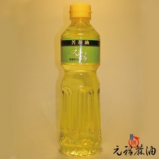 元福蔴油 純級苦茶油 北港麻油老店 養生 坐月子 冷壓油, 1個, 600ml 食品級塑膠瓶