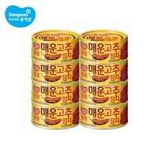 동원 매운고추참치 150g x 8캔, 8개
