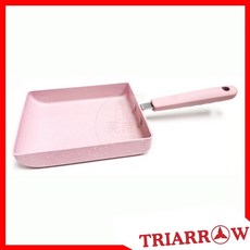 三箭牌玉子燒不沾鍋-加底 輕鬆製作美味蛋捲 不沾塗層易清洗 適用多種爐具, 1個