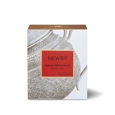 Newby Teas 인디언 브렉퍼스트 - 100g 루즈 리프 티 박스 - 볼드 앤 몰티 홍차, 1개