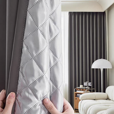 Mosashoe 암막커튼 겨울 단열 방한 방풍 커튼 두꺼운 보온 바람막이 방음 커튼