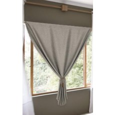 상도경몰 암막 붙이는 접착식 커튼 간편한 커튼 그레이 180X200 가림막커튼 가리개 암막커튼 창문커튼