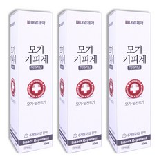 대일제약 모기기피제 이카리딘 60ml insect Pepellent 6개월이상 유아 사용, 3개+마술패치2매