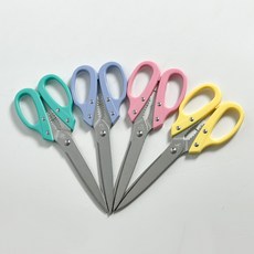 정식수입 일본 타나카가위 스텐 강주은 방산시장 가위 tanaka, 1개, 핑크