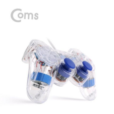 USB게임패드 (COMS) USB 조이패드/USB 조이스틱/투명 PC 게임패드, 본상품