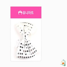 OS 2000 나비넥타이 중 은색 어린이생일파티용품 남자보타이