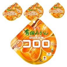 UHA 味覺糖 Cororo 酷露露 Q軟糖 有田柑橘口味, 6個, 40g