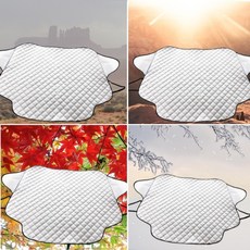 좋은 품질I40웨건 앞유리보호커버 자외선차단 눈쌓임 성에방지커버, 1개