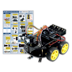 아두이노 4WD 자동차 풀(FULL) 조립키트, 1개