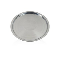 개똥마미 스텐 원형 쟁반 오봉 업소용 서빙 트레이 (17호/46cm)