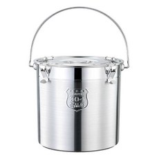 스텐국통 육수통 밥통 보온통 잠금장치 밀폐형 손잡이 업소용 배달용 들통 분리형 304 재질 30x30