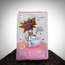 두렙어메이징패드 소사이즈50매 스타터팩, 1팩, 흰색