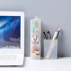 책상 정리 필기구 수납 타워형 연필꽂이