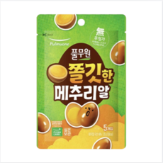 풀무원 쫄깃한 훈제 메추리알 5입, 20개, 25g