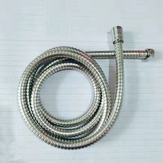 花灑軟管淋浴加密防爆浴室熱水器噴頭不鏽鋼批發高壓輕奢, 1.5米全塑雙扣管自封袋:如圖, 1cm