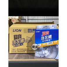 日本獅王 LION 藍寶洗衣槽去汙劑 300g 洗衣機清潔劑, 1個, 單入