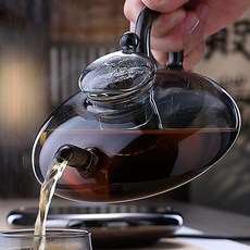 차우리는 주전자 티포터 차우려내기 유리다관 티보트 600mL, 1개