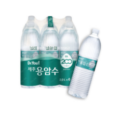 오리온제주용암수 닥터유, 2L, 6개