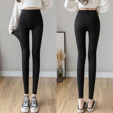 9부 얇은 레깅스 하이웨스트 여자 속바지 요가 팬츠 등산 타이즈