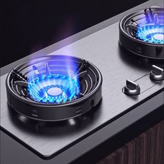 가스렌지 방풍 받침대 가정 캠핑 휴대용 가드 블랙 버너가림막 캠핑바람막이 가스렌지커버, 1개, 상세페이지 참조