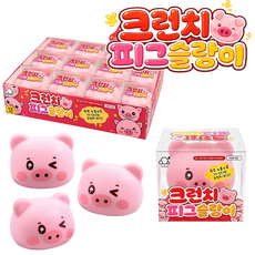 크런치 피그 슬랑이 촉감놀이 말랑이, 1개, 1개