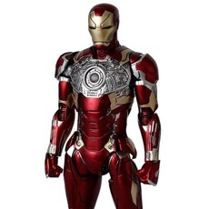 합금 아이언맨 MK46 1/12 CS 알로이 글로우 액션 피규어 장난감