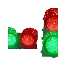 신호등 표시등 시험장 표지판 자율제어 경광등 횡단보도 2등 유선 직접 제어, 램프 케이스